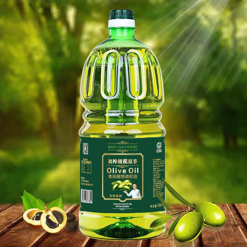 37000cm威尼斯 初榨橄榄原香食用植物调和油 1.8L