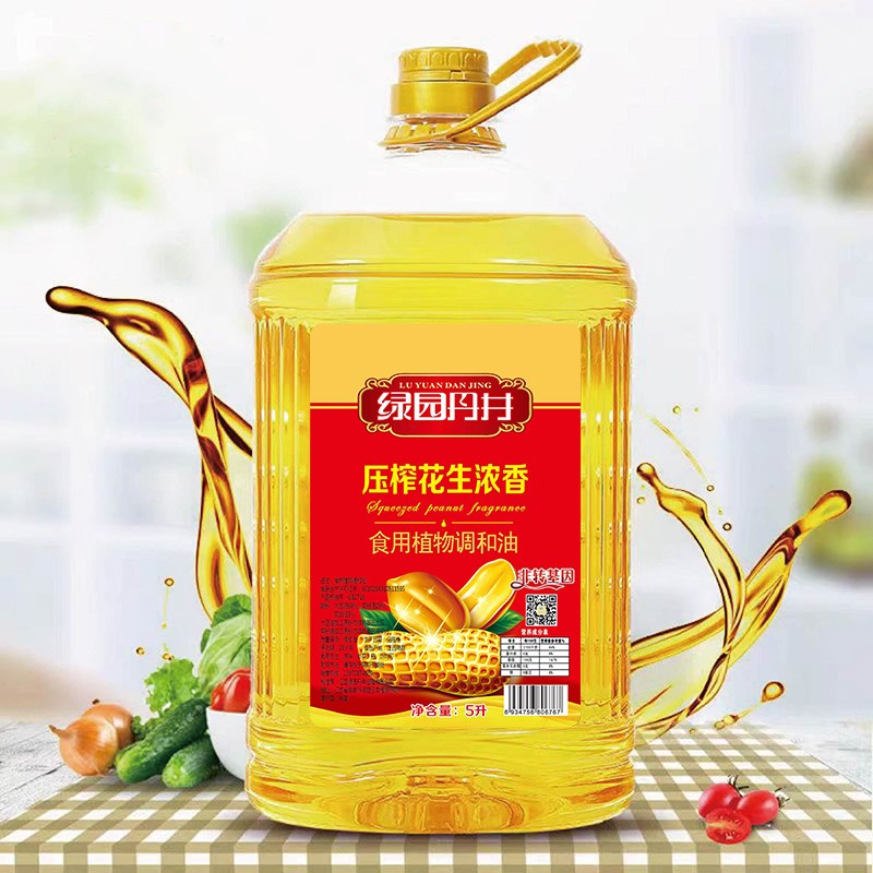 37000cm威尼斯 压榨花生浓香食用植物调和油 5L